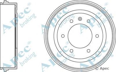 APEC BRAKING drm9197 -  Тормозной барабан